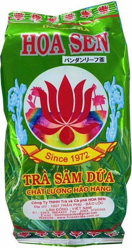 DANH TRA ベトナム料理 70g ベトナム食材 SEN 蓮茶 茶葉タイプ パンダンリーフ茶 ベトナム食品 HOA